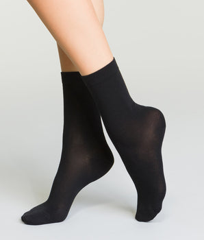 Chaussettes thermo noires Femme