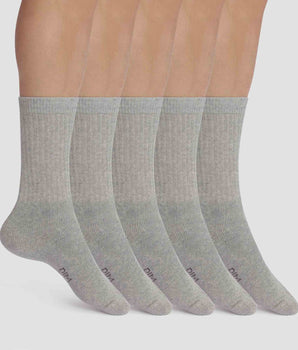 Lot de 5 paires de chaussettes homme Gris Chiné EcoDim Sport