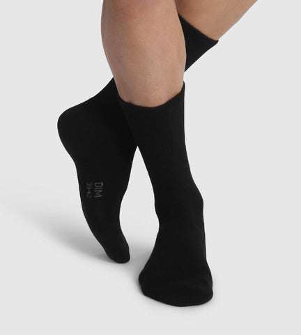 Lot de 2 Paires de chaussettes Noires pour homme spécial Outdoor - Masculin - Taille 39/42