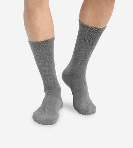 Lot de 2 paires de mi-chaussettes en coton pour homme Outdoor - Masculin - Taille 39/42