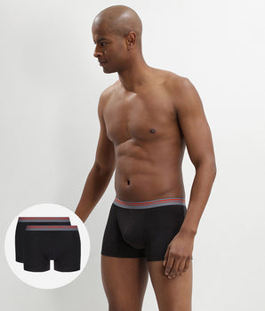 Lot de 2 boxers noirs Daily Colors