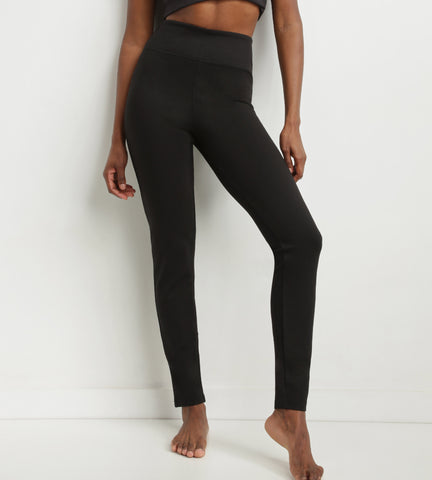 Legging pour femme Noir effet galbant Dim Relax &and Go