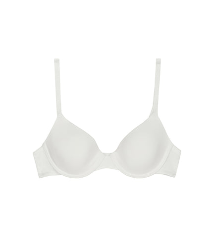 Soutien-gorge à coques blanc pour fille Dim Invisible - Féminin - Taille 80A