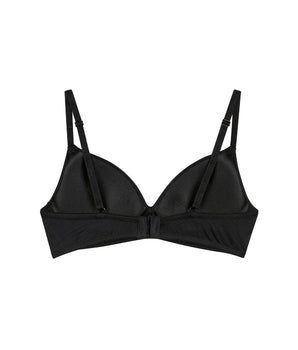 Soutien-gorge triangle à coques noir pour fille Dim Invisible