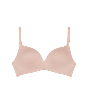 Soutien-gorge triangle Nude à coques pour fille Dim Invisible