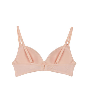 Soutien-gorge triangle Nude à coques pour fille Dim Invisible