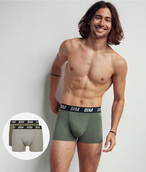 Lot de 2 boxers homme à thermorégulation active Vert Regul Activ