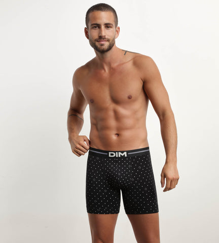 DIM - Boxer homme en coton modal à motif logomania Noir Dim Icons Essentiel en Soldes - Masculin - taille 2