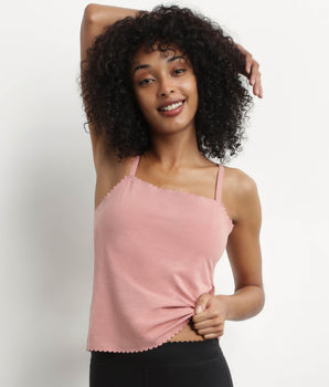 Top femme en coton stretch sans couture Rose Ombre Body Touch Easy