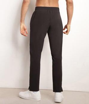 Pantalon de sport chino pour homme en jersey stretch Noir Dim Move