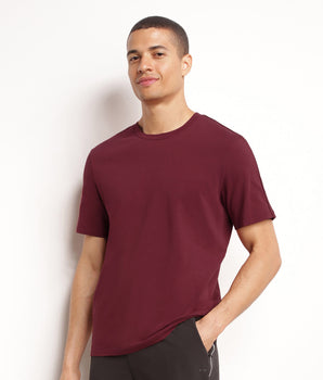 T-shirt de sport homme thermorégulateur en jersey Bordeaux Dim Move