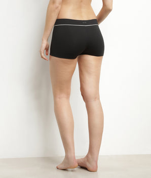 Shorty de bain femme en microfibre Noire Dim Move