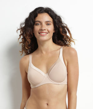 Soutien-gorge emboitant avec armatures new skin Generous Invisible Dim