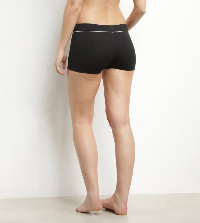 Shorty de bain femme en microfibre Noire Dim Move, , DIM