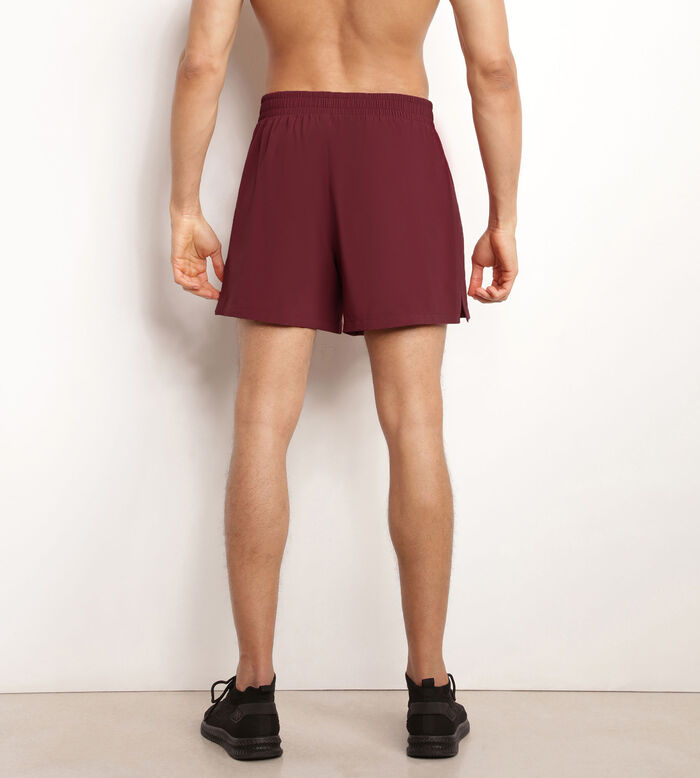 Short de sport homme en matière aérée Bordeaux Dim Move, , DIM