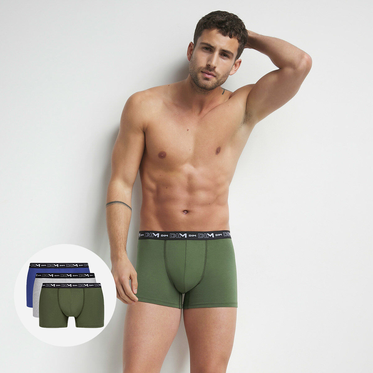 Boxer homme taille basse dim new arrivals