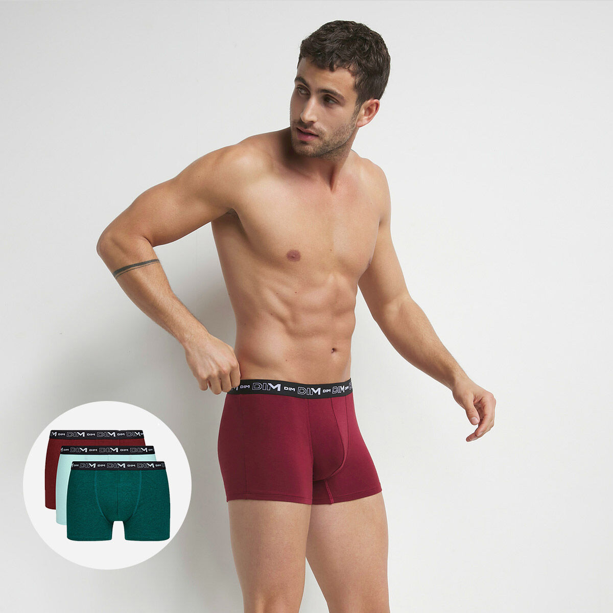 Dessous homme discount