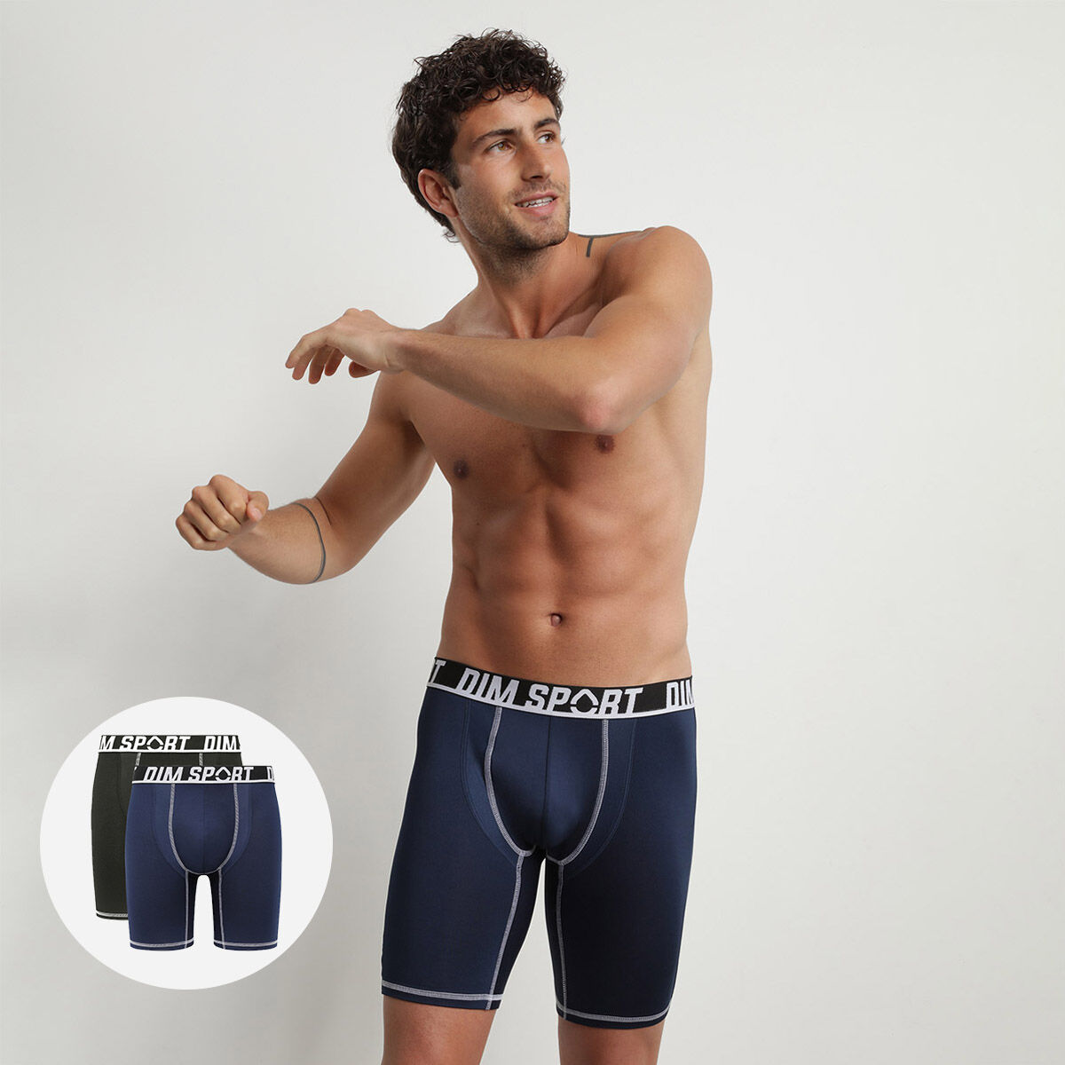 Slip boxer homme discount dim