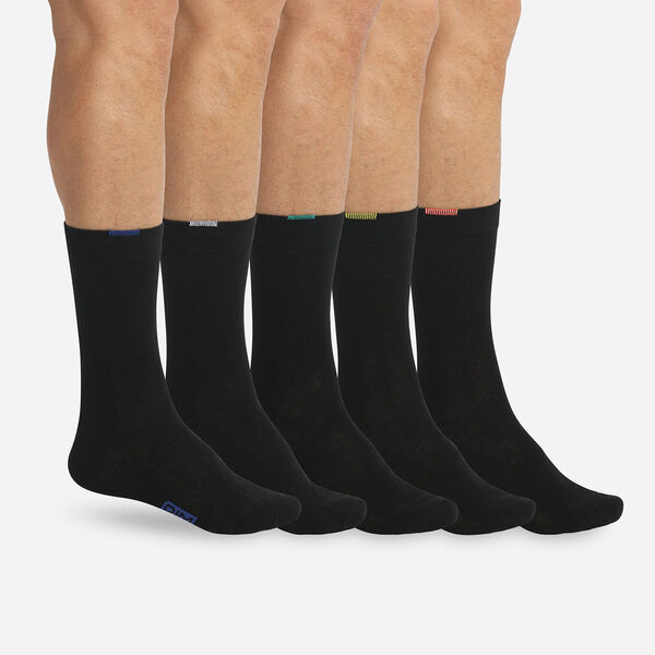 Lot de 6 paires de chaussettes homme en coton im Sport Dim en noir