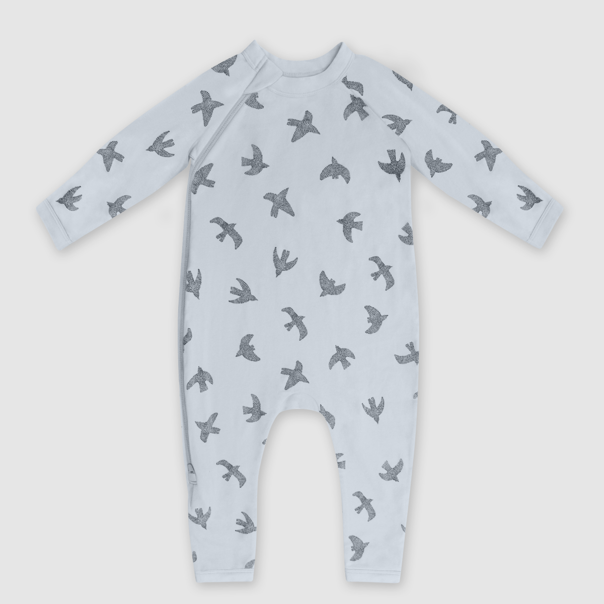 Pyjama bébé en maille ajourée de coton biologique - 1 mois